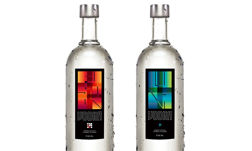 Fusion & Luna Vodka Labels
